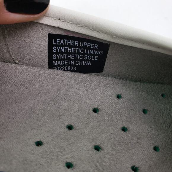 Klogs Ace Womens Size 8.5 White Leather Comfort Mary Jane Clog Shoes - Picture 13 of 13